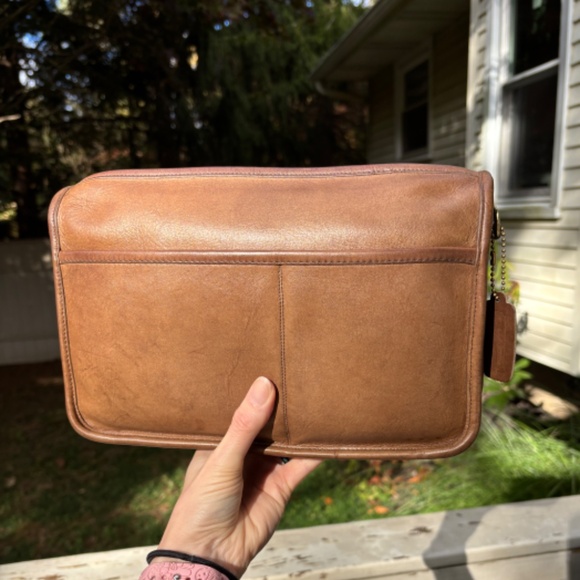 Vintage Coach Companion Bag 9300 Putty - Picture 2 of 13